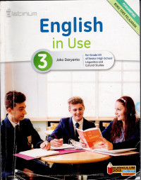 ENGLISH IN USE FOR GRADE XII OF SENIOR HIGH SCHOOL